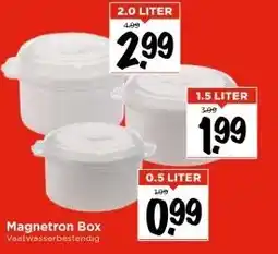 Vomar Voordeelmarkt Magnetron Box aanbieding