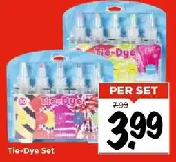 Vomar Voordeelmarkt Tie-Dye Set aanbieding
