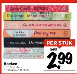 Vomar Voordeelmarkt Boeken aanbieding