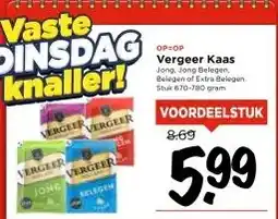 Vomar Voordeelmarkt Vergeer Kaas aanbieding