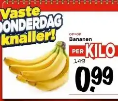 Vomar Voordeelmarkt Bananen aanbieding