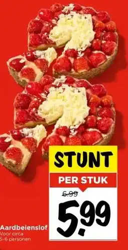 Vomar Voordeelmarkt Aardbeienslof aanbieding