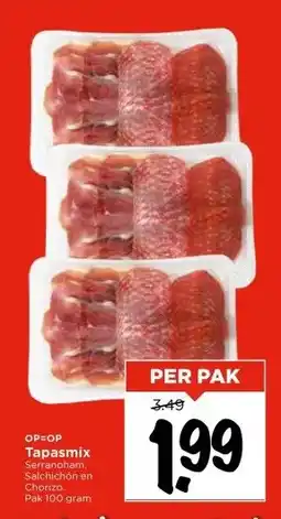 Vomar Voordeelmarkt Tapasmix aanbieding