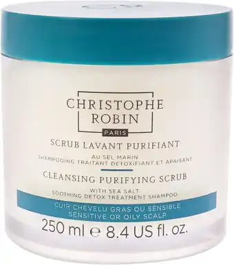 Amazon Christophe Robin Cleansing Purifying Scrub with Sea Salt 250ml aanbieding