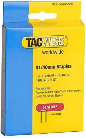 Amazon Tacwise 0768 smalle rugklemmen (91/40 mm, 1.000 stuks per verpakking) aanbieding