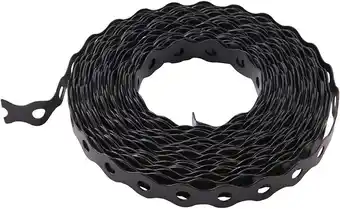 Amazon Fixman 848593 Zwarte bevestigingsband 12 mm x 10 m aanbieding