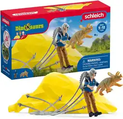 Amazon Schleich 41471 Redding van parachute (Dinosaurs), meerkleurig aanbieding