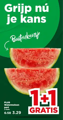 PLUS PLUS Watermeloen part aanbieding