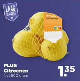 PLUS PLUS Citroenen aanbieding