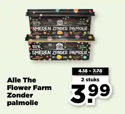 PLUS Alle The Flower Farm Zonder palmolie aanbieding