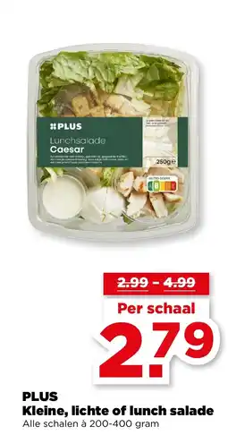PLUS PLUS Kleine, lichte of lunch salade aanbieding