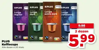 PLUS PLUS Koffiecups aanbieding