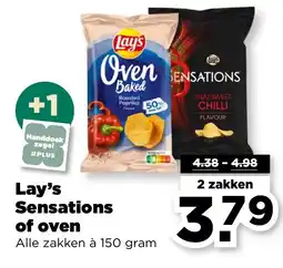 PLUS Lay's Sensations of oven aanbieding