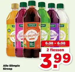 PLUS Alle Slimpie Siroop aanbieding