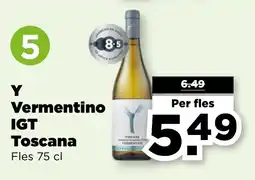 PLUS Y Vermentino aanbieding
