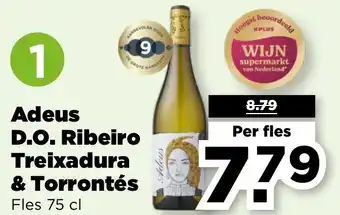 PLUS Adeus D.O. Ribeiro Treixadura & Torrontés aanbieding