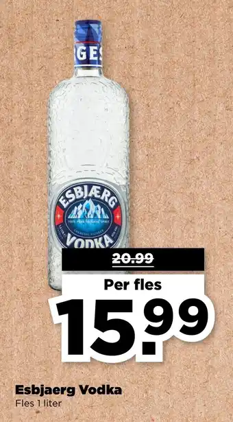 PLUS Esbjaerg Vodka aanbieding