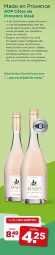 PLUS Mado en Provence AOP Côtes de Provence Rosé aanbieding