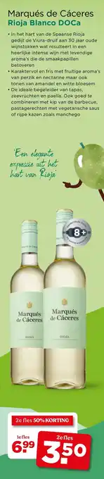 PLUS Marqués de Cáceres Rioja Blanco DOCa aanbieding