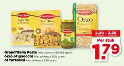PLUS Grand'Italia Pesto orzo of gnocchi of tortellini aanbieding