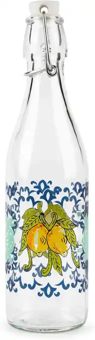 Amazon Excelsa Amalfi Limoncello-fles, glas, 500 ml, met afdichting aanbieding