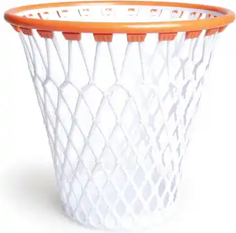 Amazon Excelsa Basketbalmand, prullenmand, polypropyleen, wit, 32 x 30 x 32 cm aanbieding