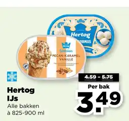 PLUS Hertog IJs aanbieding