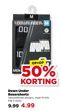 PLUS Down Under Boxershorts aanbieding