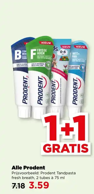 PLUS Alle Prodent aanbieding