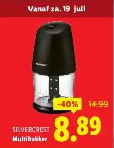 Lidl Multihakker aanbieding