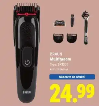 Lidl Multigroom aanbieding
