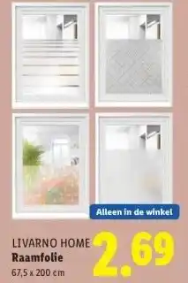 Lidl Raamfolie aanbieding