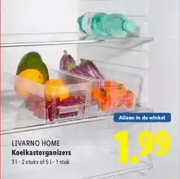 Lidl Koelkastorganizers aanbieding