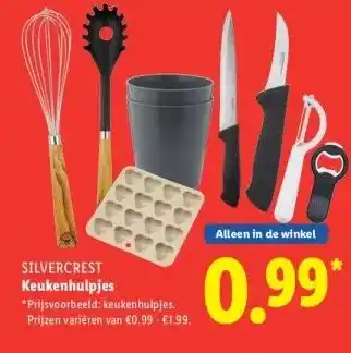 Lidl Keukenhulpjes aanbieding