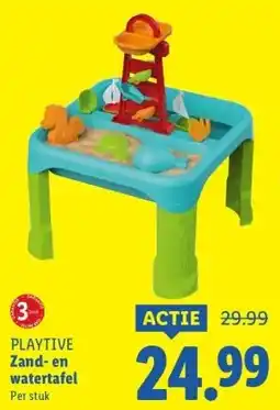 Lidl Zand-en watertafel aanbieding