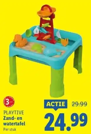 Lidl Zand-en watertafel aanbieding