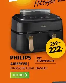 Expert Philips NA552/00 Dual Basket aanbieding