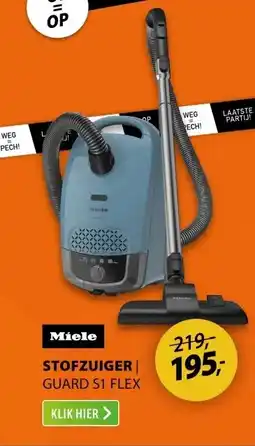 Expert Miele Guard S1 Flex Blauw aanbieding