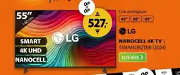 Expert LG 55NANO82T6B (2024) aanbieding