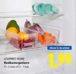 Lidl Koelkastorganizers aanbieding