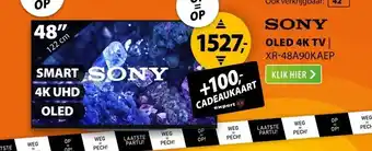 Expert Sony XR-48A90KAEP aanbieding