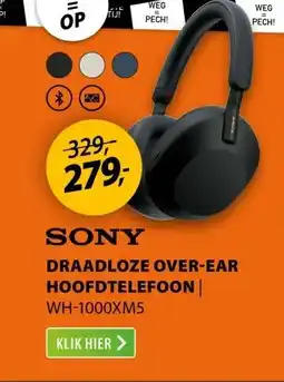 Expert Sony WH-1000XM5 Zwart aanbieding