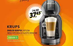 Expert Krups KP1238 NESCAFÉ Dolce Gusto Mini Me Zwart aanbieding