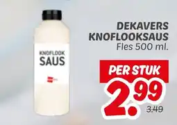 Dekamarkt Dekavers knoflooksaus aanbieding