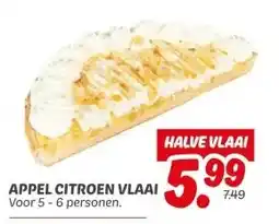 Dekamarkt Appel citroen vlaai aanbieding