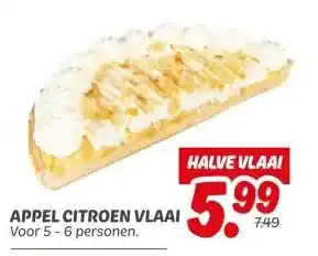 Dekamarkt Appel citroen vlaai aanbieding