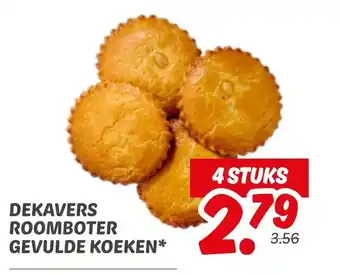 Dekamarkt Dekavers roomboter gevulde koeken aanbieding