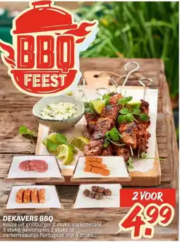 Dekamarkt Dekavers bbq aanbieding