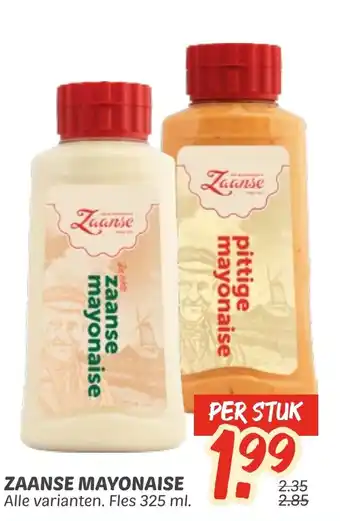 Dekamarkt Zaanse mayonaise aanbieding