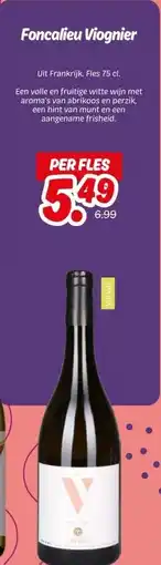 Dekamarkt Foncalieu Viognier aanbieding